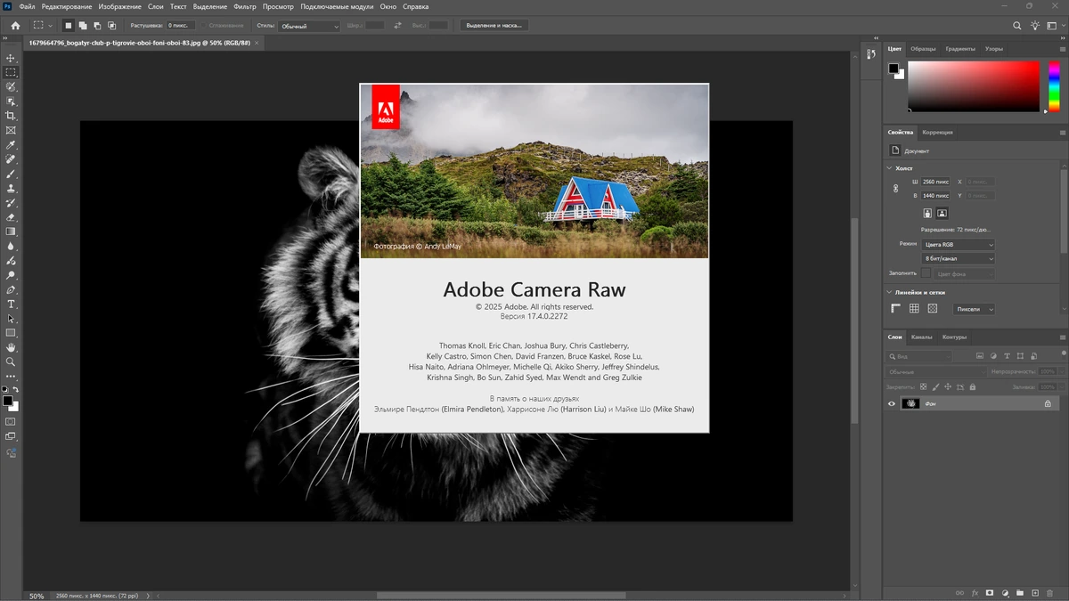 Фотошоп Adobe Photoshop 2025 26.8.1.8 Full by 7997 — изображение 2
