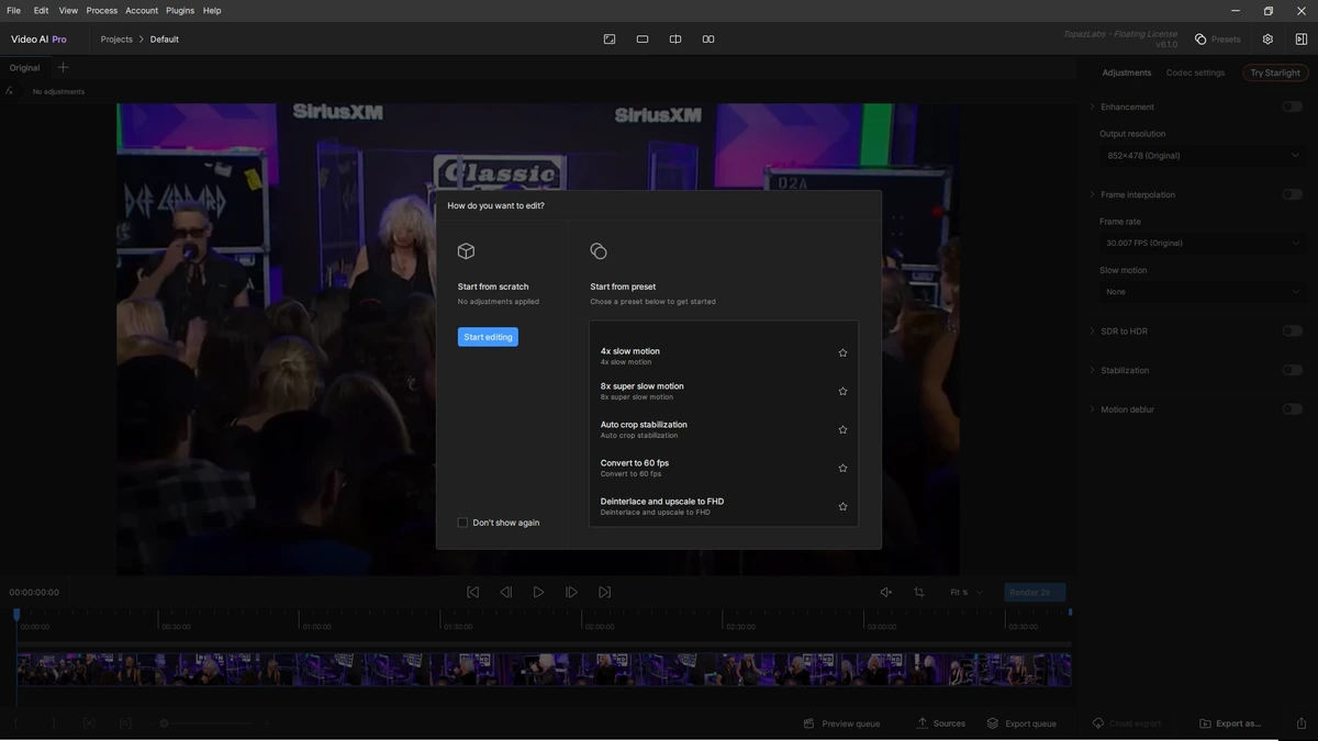 Видеоредактор Topaz Video AI 6.1.0 by KpoJIuK — изображение 2