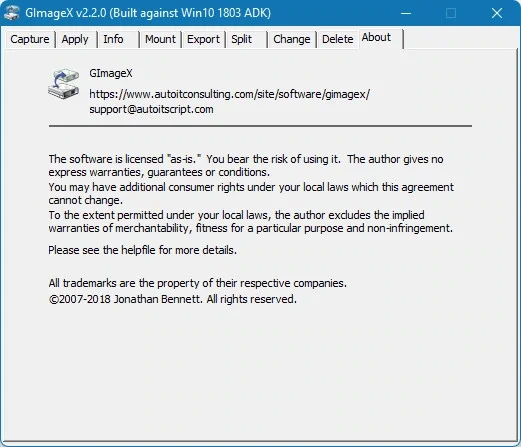 GImageX 2.2.0 Portable — изображение 2
