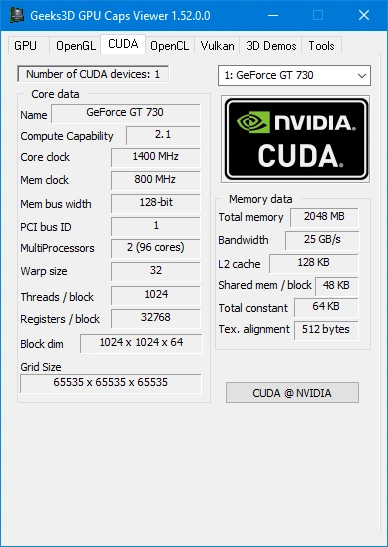 GPU Caps Viewer 1.52.0.0 + Portable — изображение 2