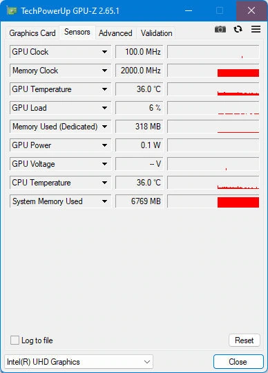 GPU-Z характеристики видеоадаптера 2.65.1 [En] — изображение 2