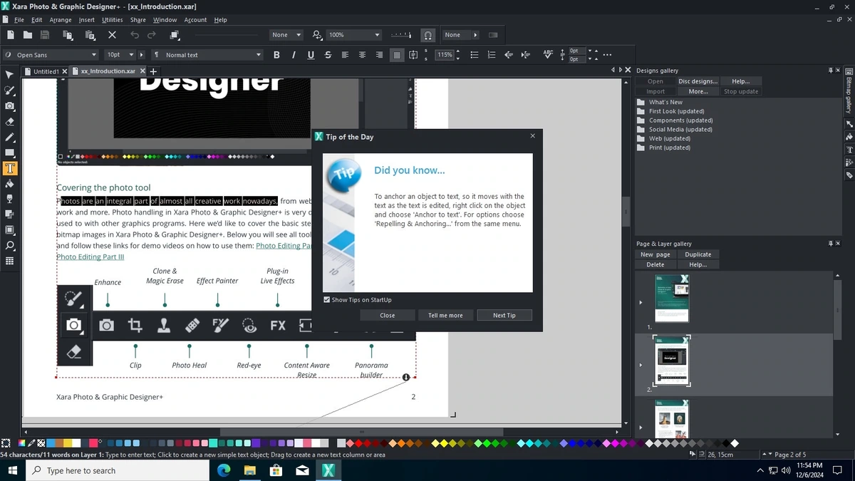 Графический дизайн Xara Photo & Graphic Designer+ 24.5.1.70738 — изображение 2