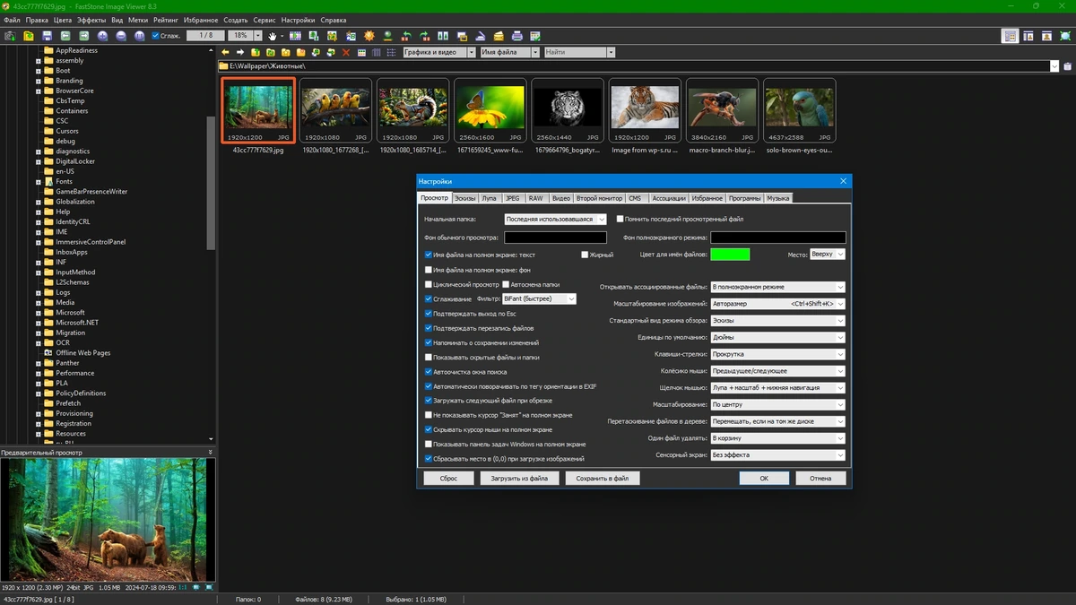 Графический редактор FastStone Image Viewer 8.3 by elchupacabra — изображение 2