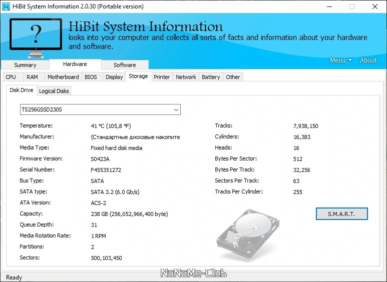 HiBit System Information 2.0.30 + Portable — изображение 2