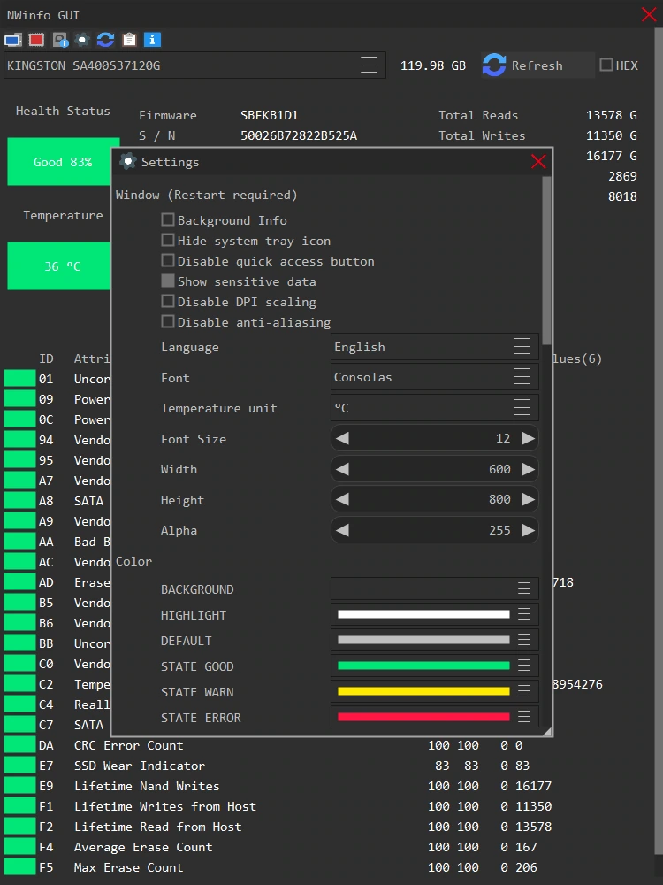 Информация о ПК NWinfo Lite / Standart 1.6.4 Portable — изображение 2