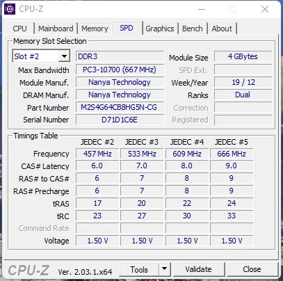 Информация о процессоре - CPU-Z 2.03.1 + Portable — изображение 2