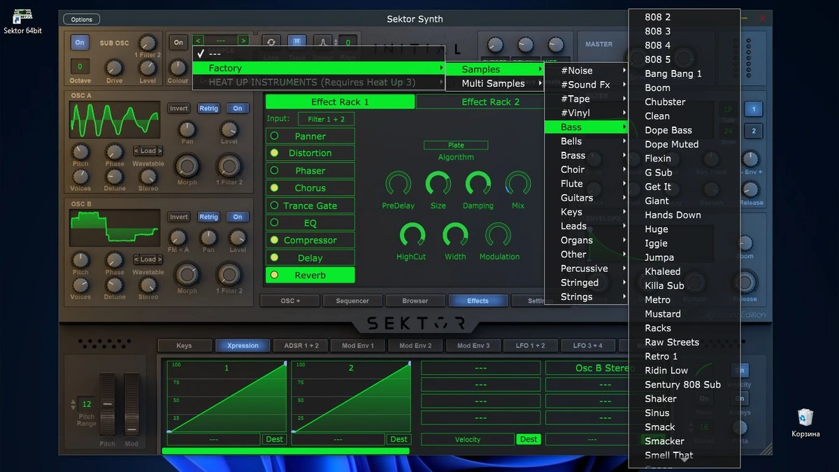 Initial Audio - Sektor 1.4.0 VSTi, VSTi3, STANDALONE (x64) — изображение 2
