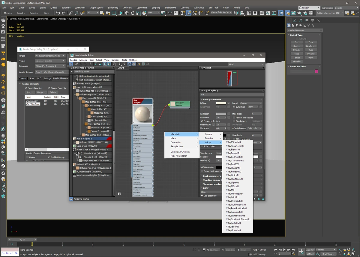 Инструмент визуализации V-Ray 7.10.00 for 3ds Max — изображение 2