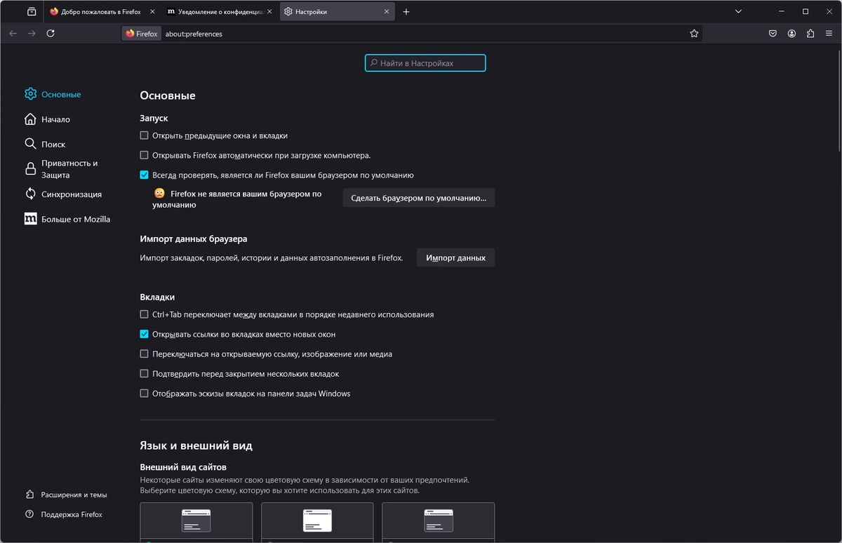 Интернет браузер Firefox Browser ESR 128.5.1 — изображение 2