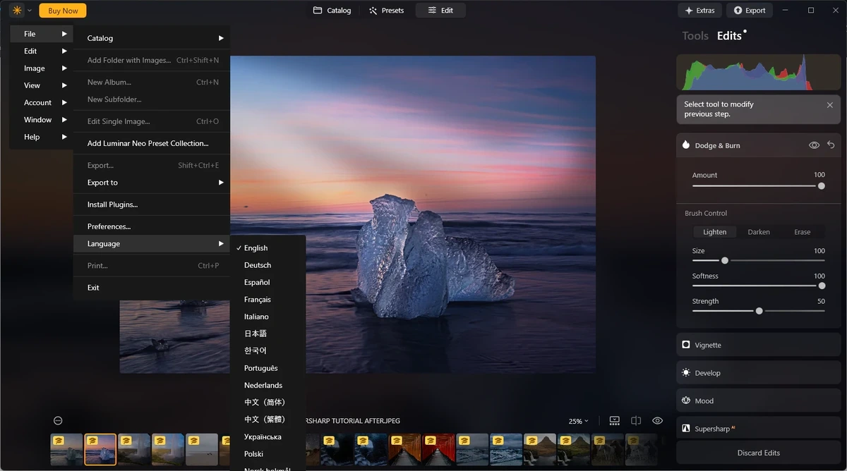 Исправление дефектов фото Luminar Neo 1.27.0.16779 by elchupacabra — изображение 2