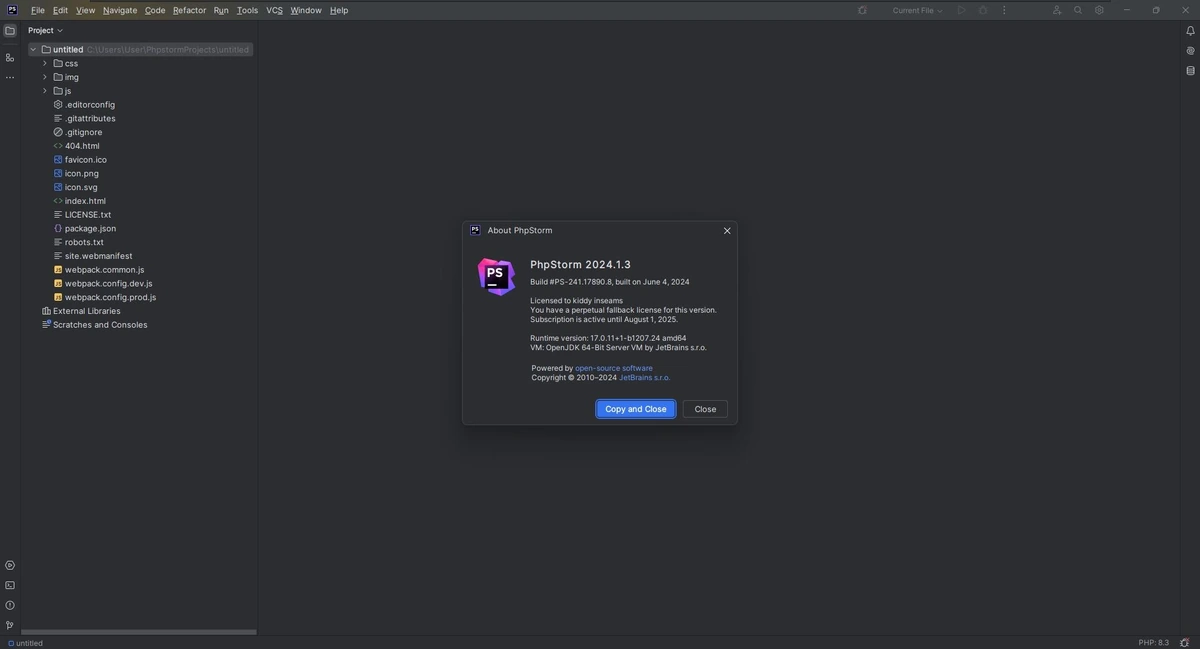 JetBrains PhpStorm 2024.1.3 Repack by Sitego — изображение 2