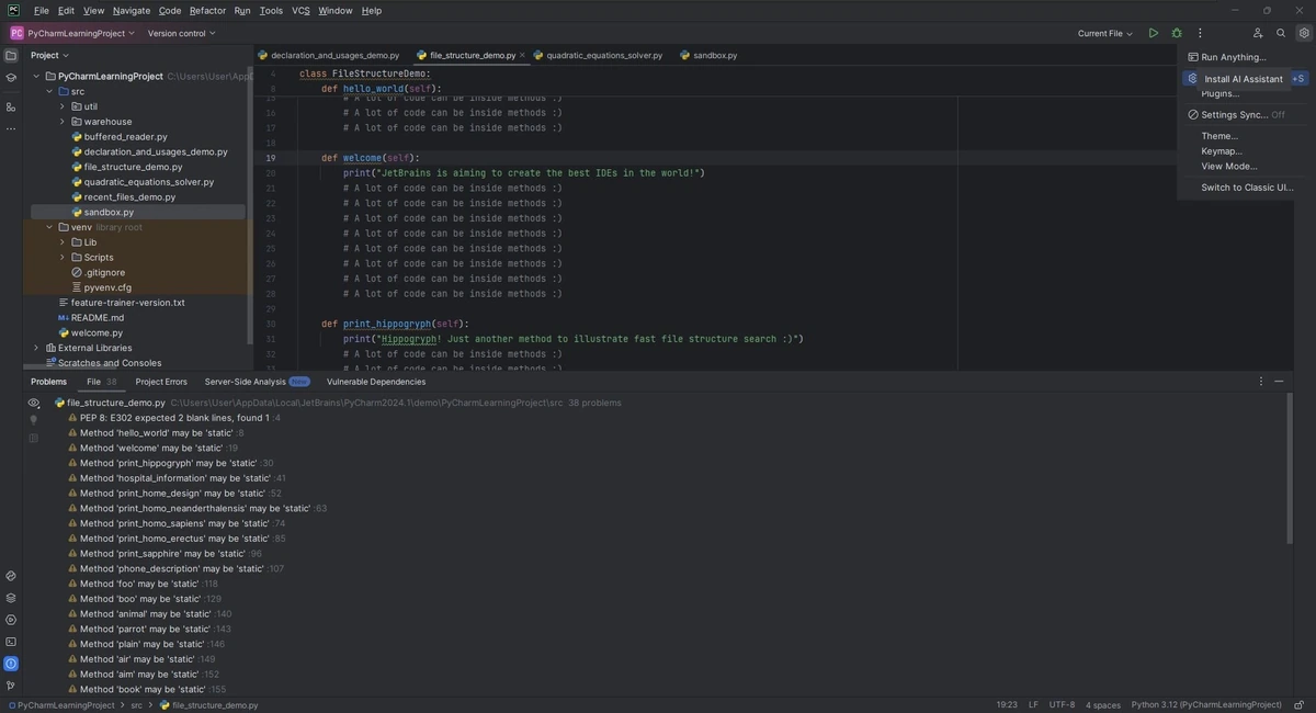 JetBrains PyCharm Professional 2024.1.2 Repack by Sitego — изображение 2