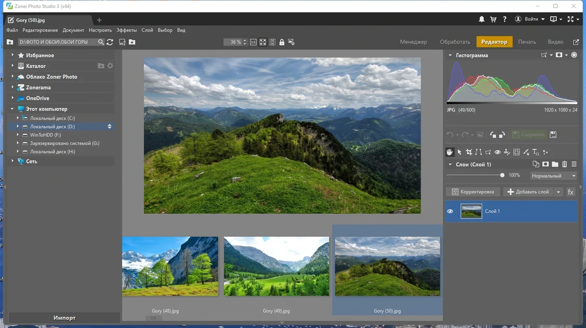 Качественная обработка фото - Zoner Photo Studio X 19.2303.2.442 RePack (& Portable) by elchupacabra — изображение 2