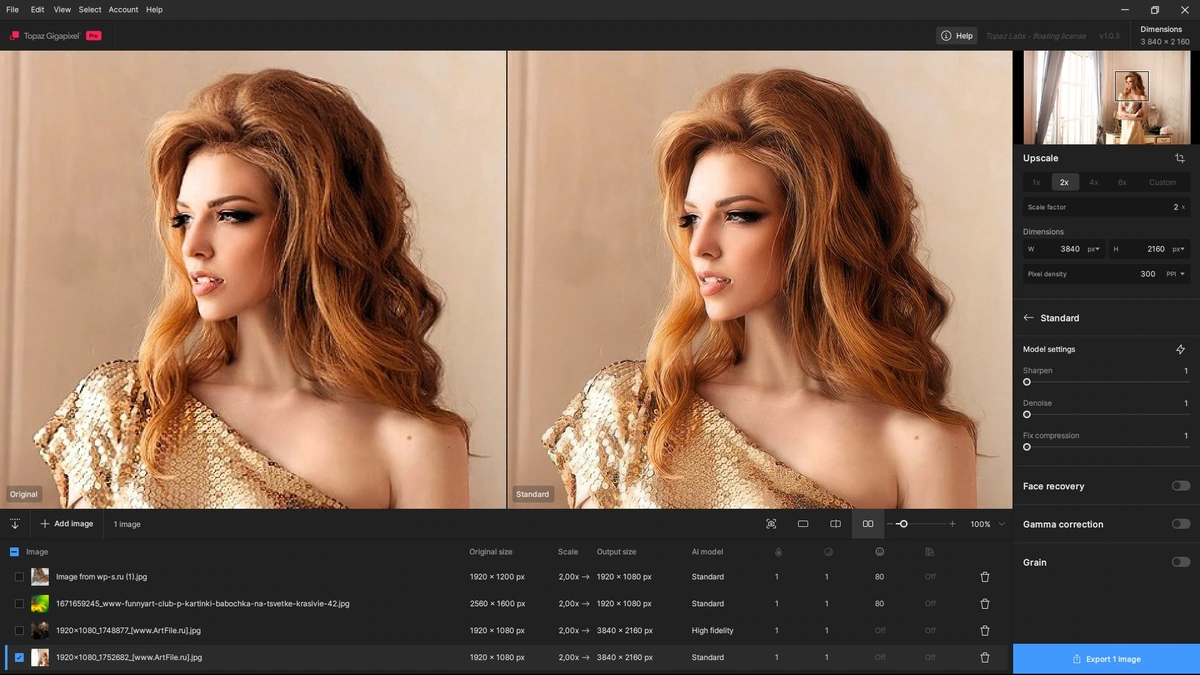 Качественное увеличение фото Topaz Gigapixel 1.0.3 + models by 7997 — изображение 2