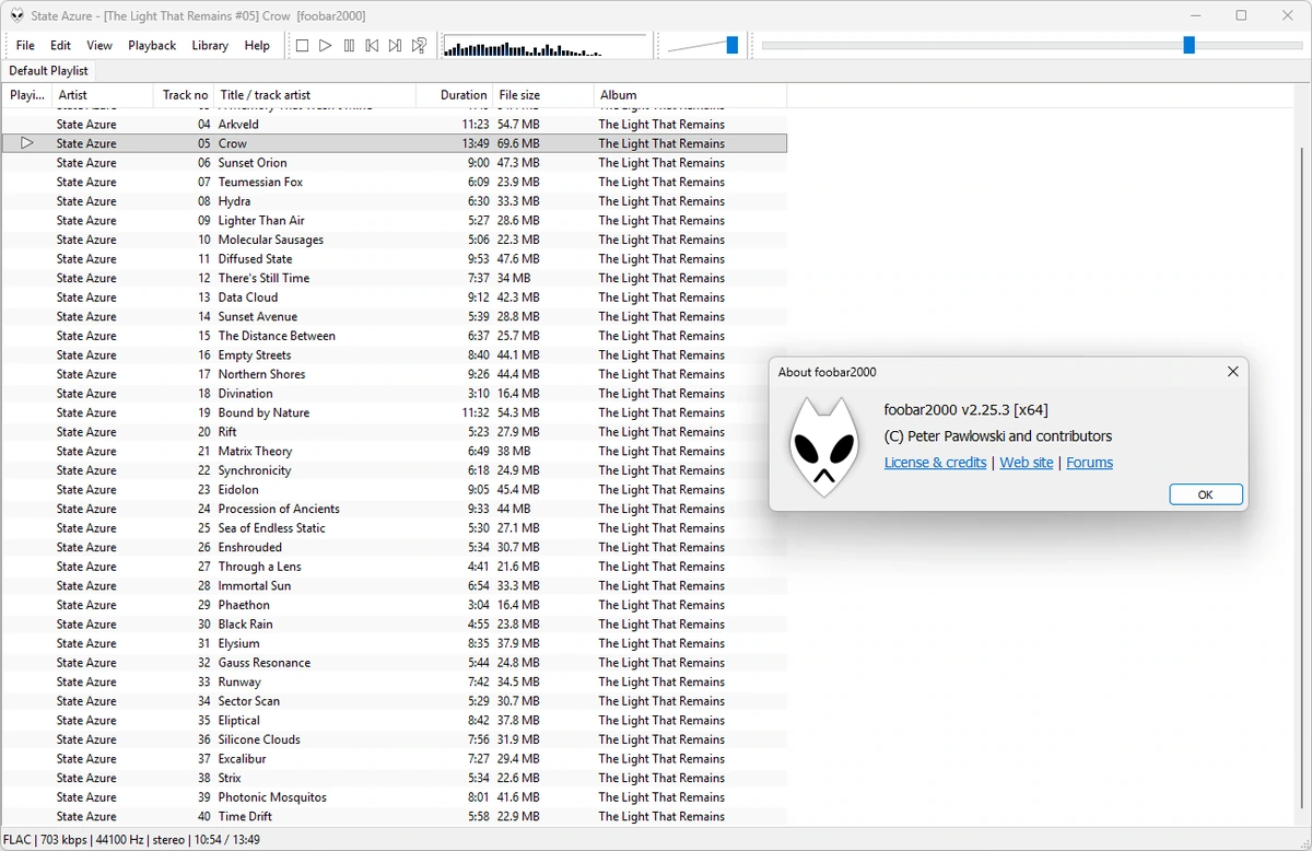 Качественный проигрыватель музыки Foobar2000 2.25.3 include Portable — изображение 2