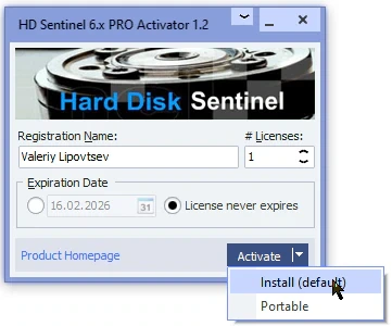 Контроль состояния жестких дисков Hard Disk Sentinel PRO 6.40 Build 13782 + Portable — изображение 2