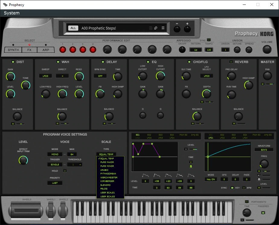 KORG - Prophecy 1.0.1 STANDALONE, VSTi, AAX (x64) — изображение 2