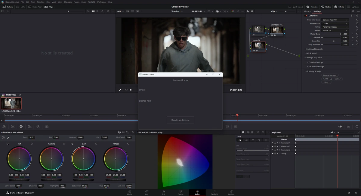 LensNode OFX 1.0.16 for DaVinci Resolve 1.0.16 — изображение 2