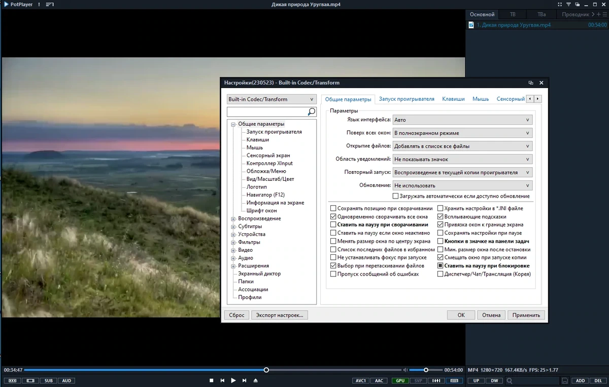 Лучший медиаплеер PotPlayer 230523 (1.7.21916) (x64) Stable RePack (& portable) by 7sh3 — изображение 2