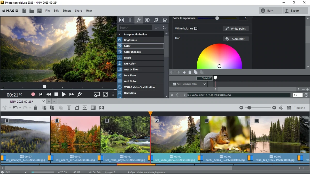 MAGIX Photostory Deluxe 2023 22.0.3.149 — изображение 2