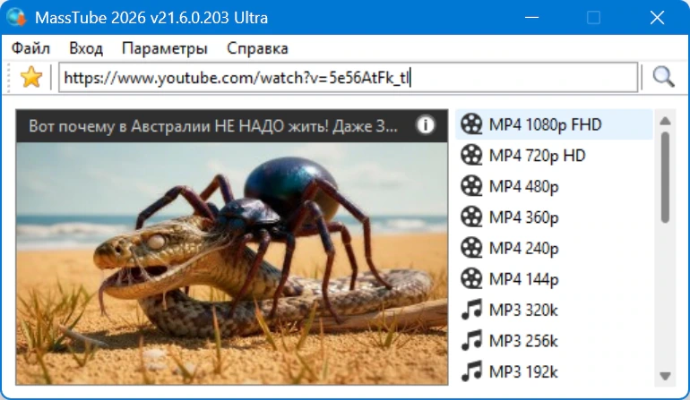 MassTube Ultra 21.6.0.203 — изображение 2