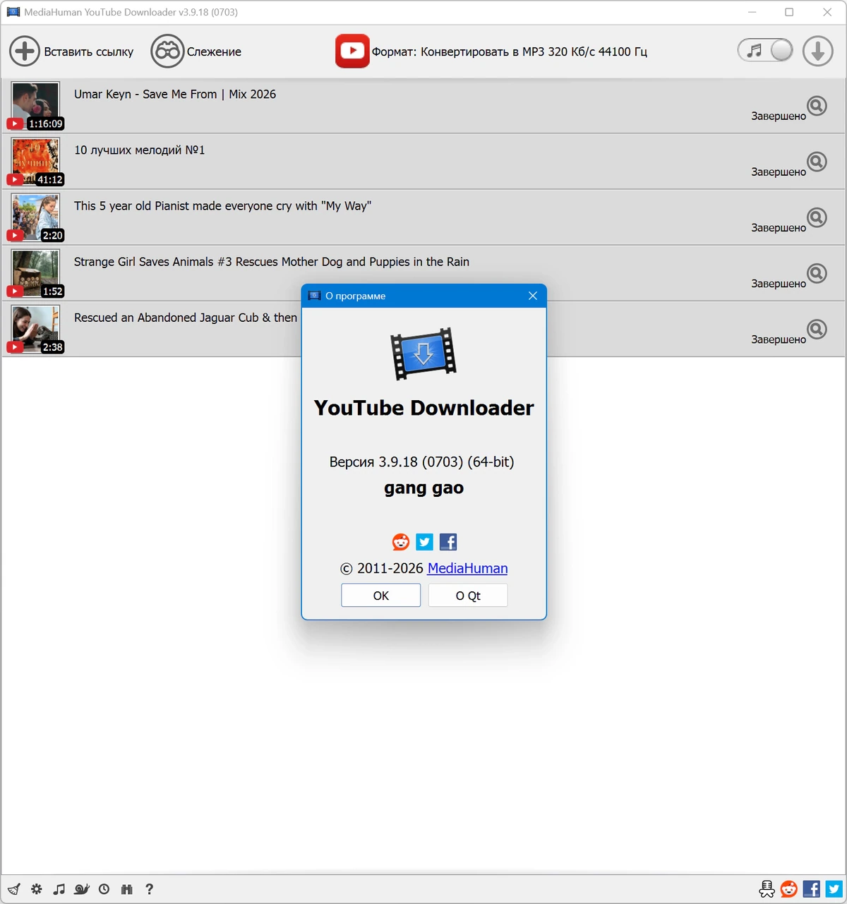 MediaHuman YouTube Downloader 3.9.18 (0703) — изображение 2