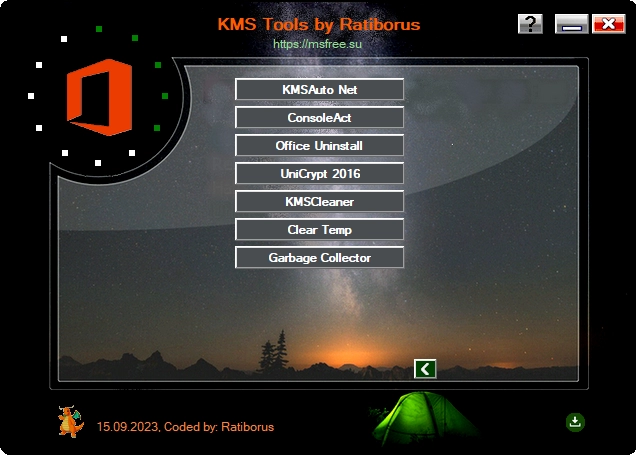 Активатор Windows - KMS Tools Portable by Ratiborus 15.09.2023 — изображение 2