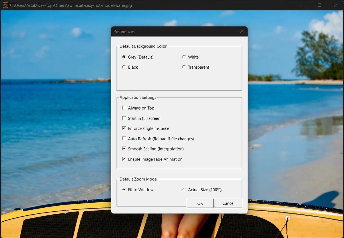 Minimal Image Viewer 2.0.1 Portable — изображение 2