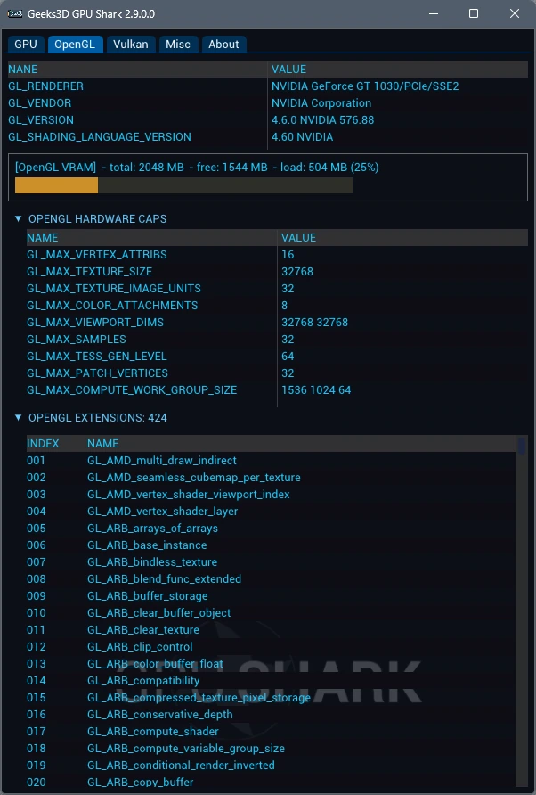 Мониторинг состояния графического процессора GPU Shark II 2.9.0.0 + Portable — изображение 2
