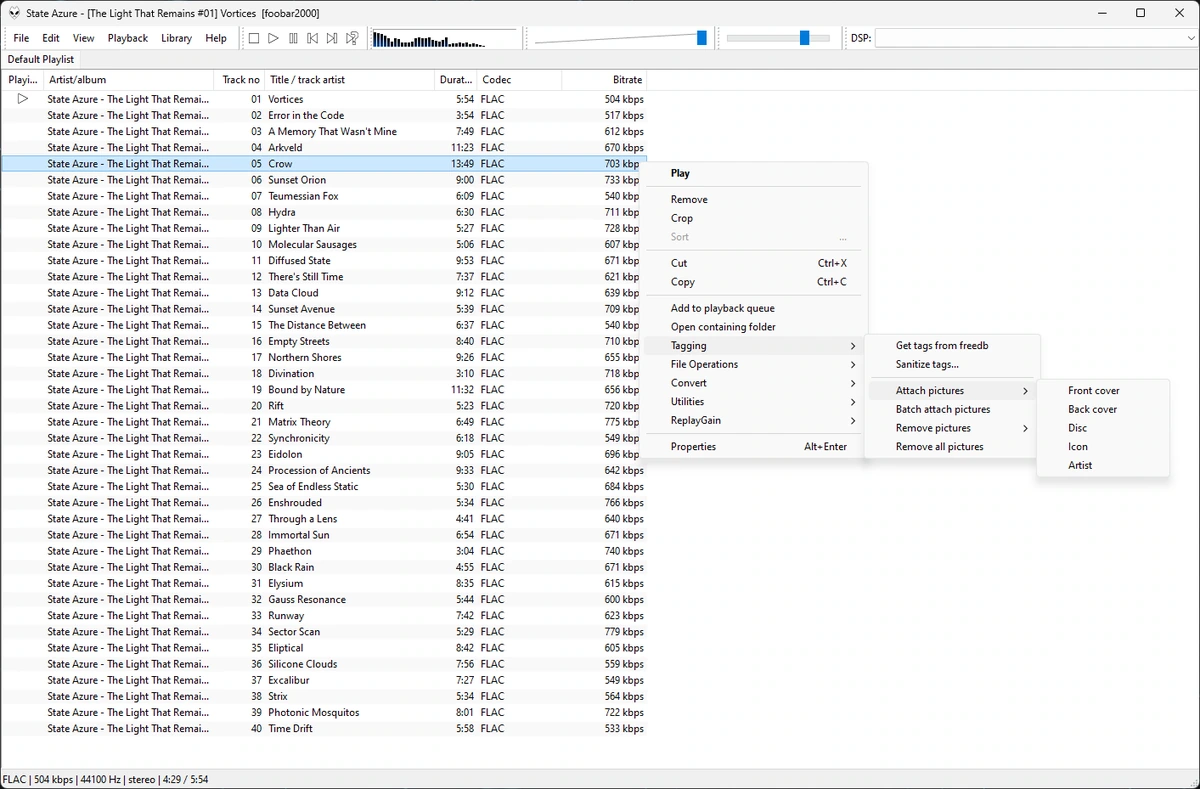 Мощный аудиоплеер Foobar2000 2.24.6 include Portable — изображение 2