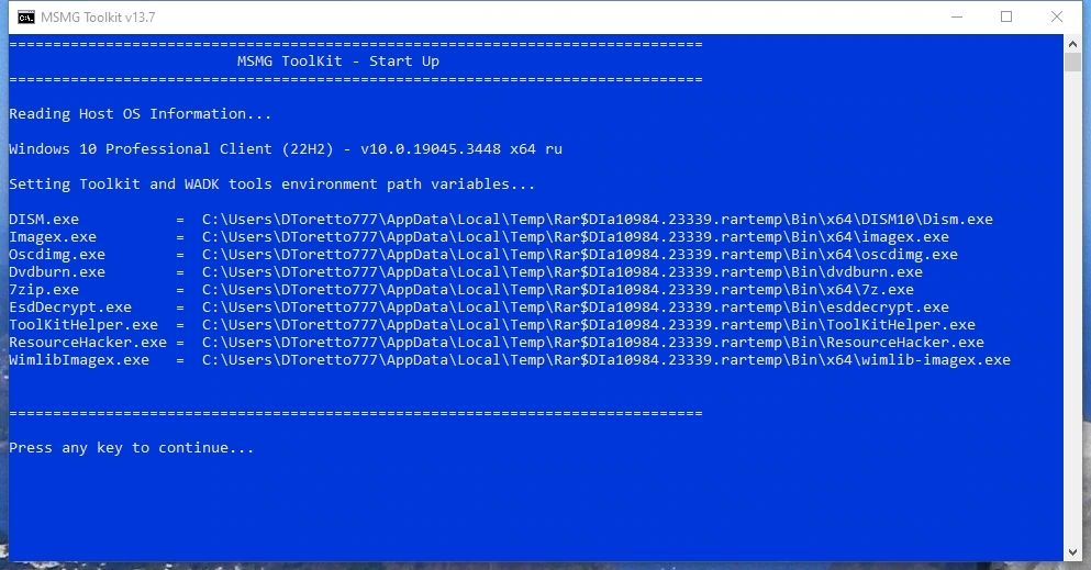 MSMG ToolKit 13.7 Portable — изображение 2