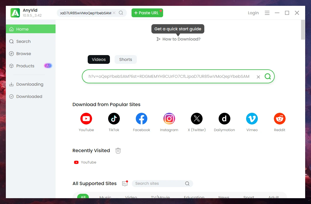 AmoyShare AnyVid 10.9.5 — изображение 2