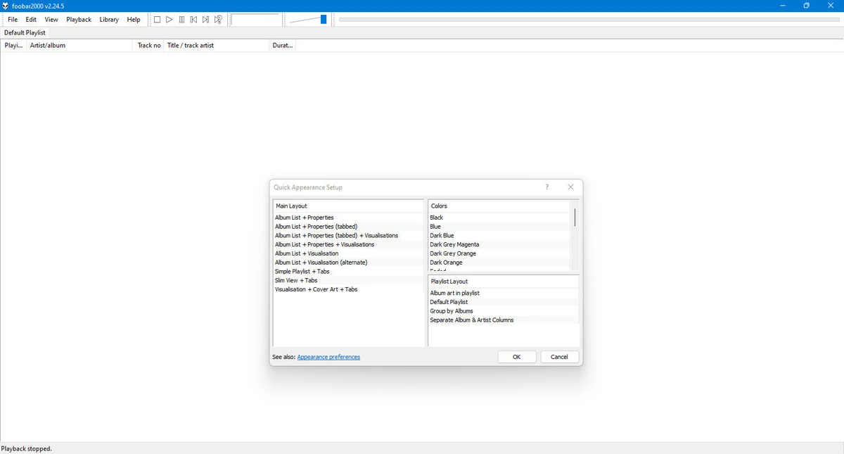 Музыкальный плеер для Windows Foobar2000 2.24.5 include Portable — изображение 2