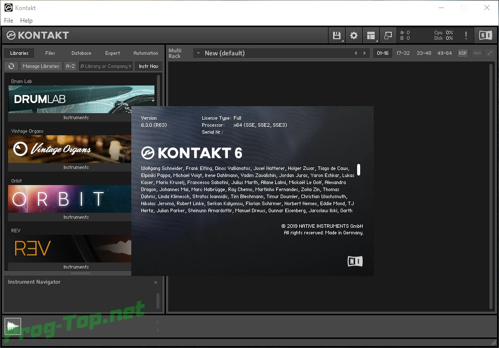Native Instruments - Kontakt обработка аудио 6.3.0 (Full) STANDALONE, VSTi, AAX (x86/x64) RePack by r4e — изображение 2