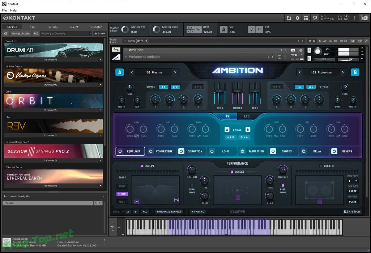 Native Instruments создание звуковых текстур - Kontakt 6.3.1 (Full) STANDALONE, VSTi, AAX (x86/x64) RePack by r4e — изображение 2