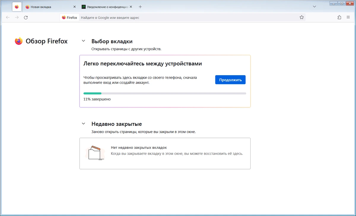 Браузер для Windows 8 Firefox Browser ESR 115.27.0 by PortableApps — изображение 2