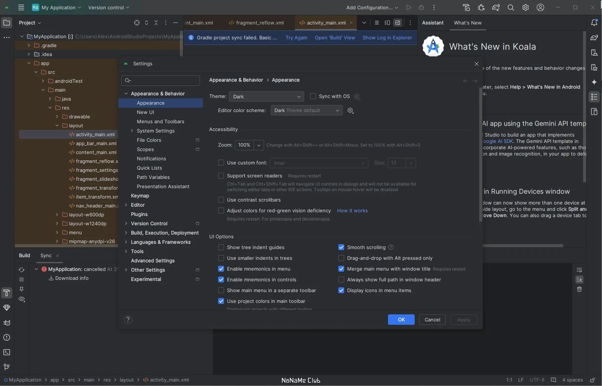 Android Studio Koala | 2024.1.1 Build #AI-241.15989.150.2411.11948838 + Portable — изображение 2