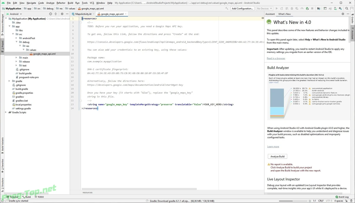 Android Studio разработка качественных Андроид приложений 4.0.1 Build #AI-193.6911.18.40.6626763 — изображение 2