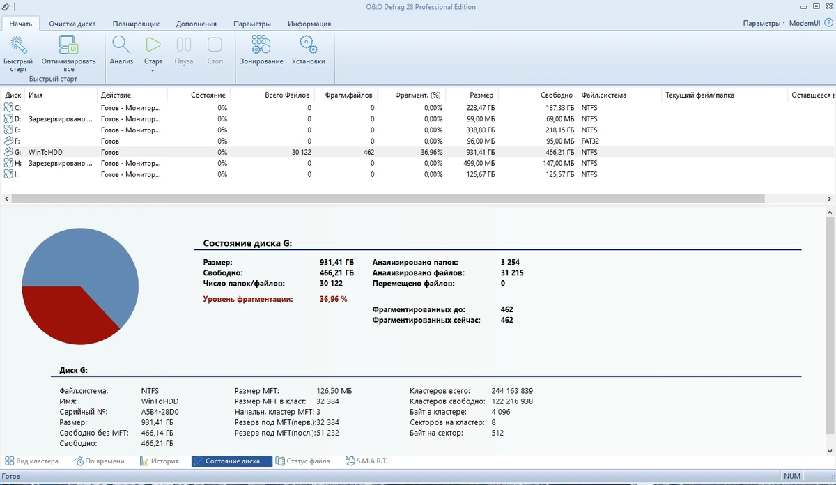 O&O Defrag Professional 28.2 Build 10017 Полная + Портативная версии by elchupacabra — изображение 2