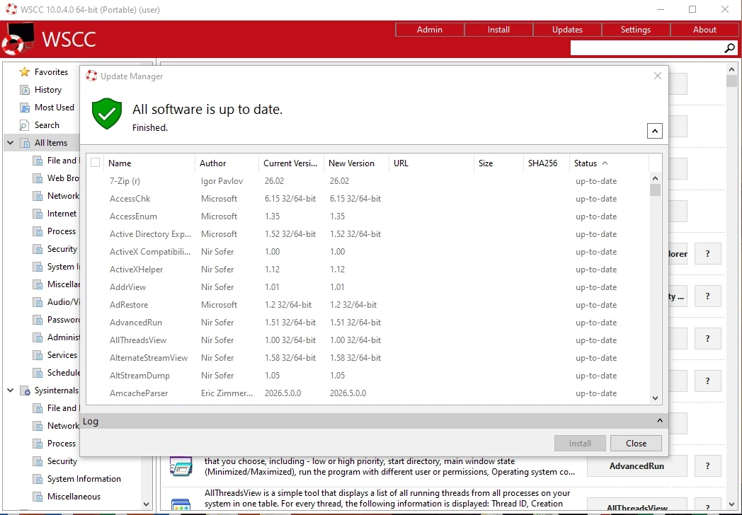 Обновление приложений WSCC (Windows System Control Center) 10.0.4.0 + Portable — изображение 2