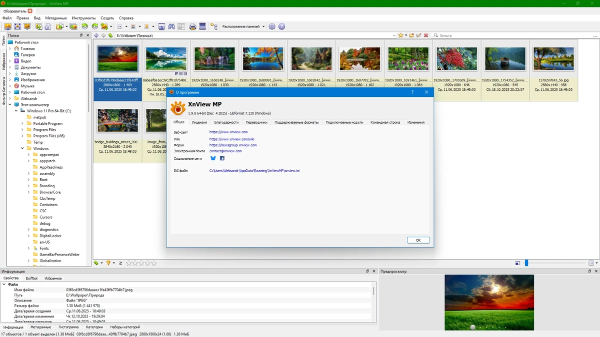 Обработка изображений XnView MP 1.9.8 + Portable — изображение 2