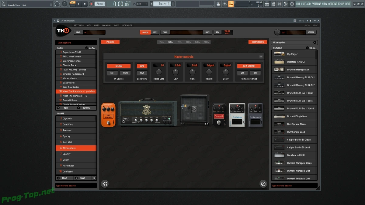 Обработка звука - Overloud TH-U Complete 1.2.1 STANDALONE, VST, VST3, AAX (x86/x64) + Libraries — изображение 2