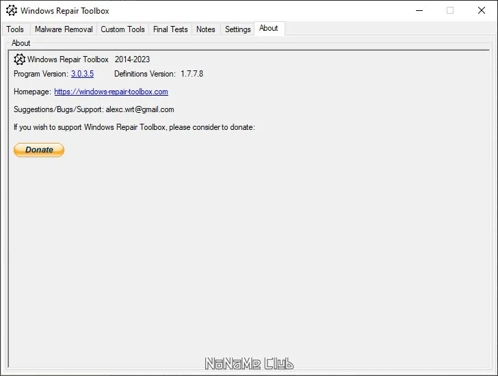 Обслуживание Windows - Windows Repair Toolbox 3.0.3.5 Portable — изображение 2