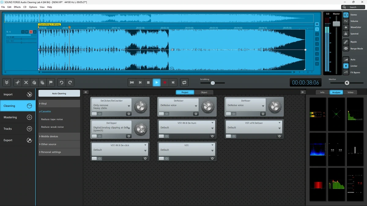 Оцифровка звука - MAGIX SOUND FORGE Audio Cleaning Lab 4 26.0.0.23 (x64) Portable by 7997 — изображение 2
