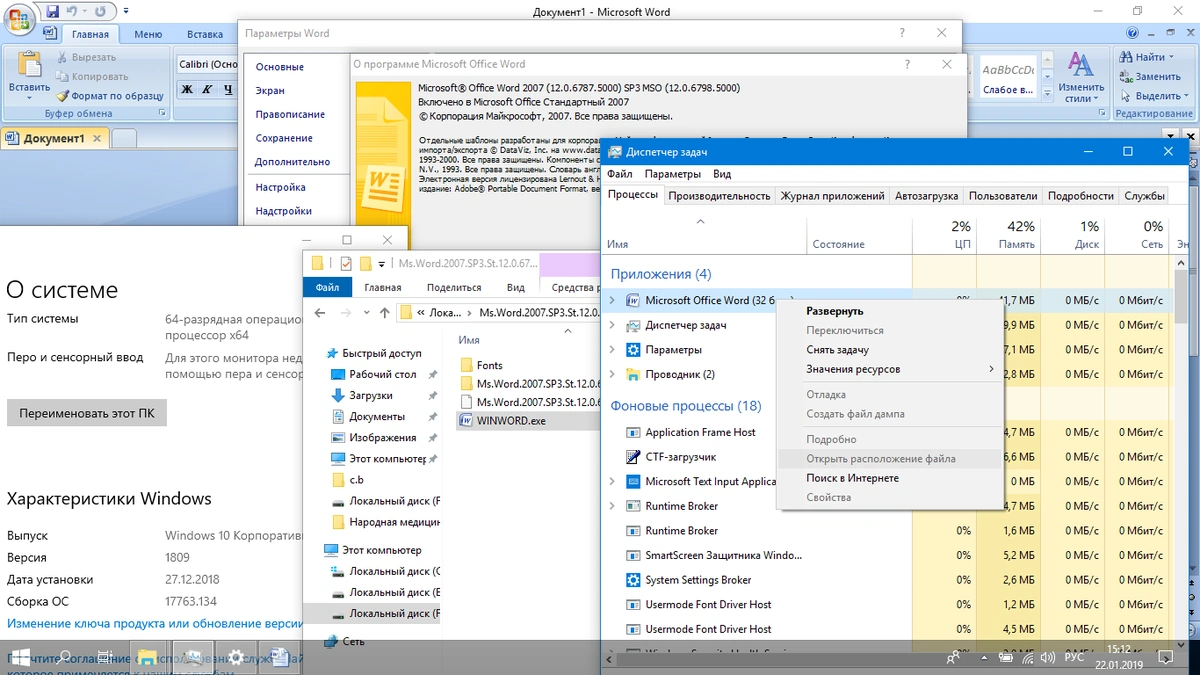 Office Word 2007 SP3 Standard 12.0.6798.5000 by Spirit Summer — изображение 2