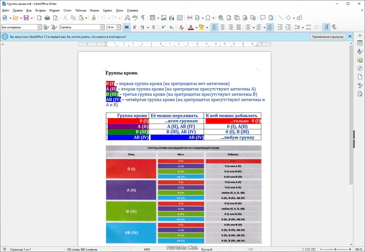 Офисный пакет LibreOffice 7.5.4.2 Stable by PortableApps — изображение 2