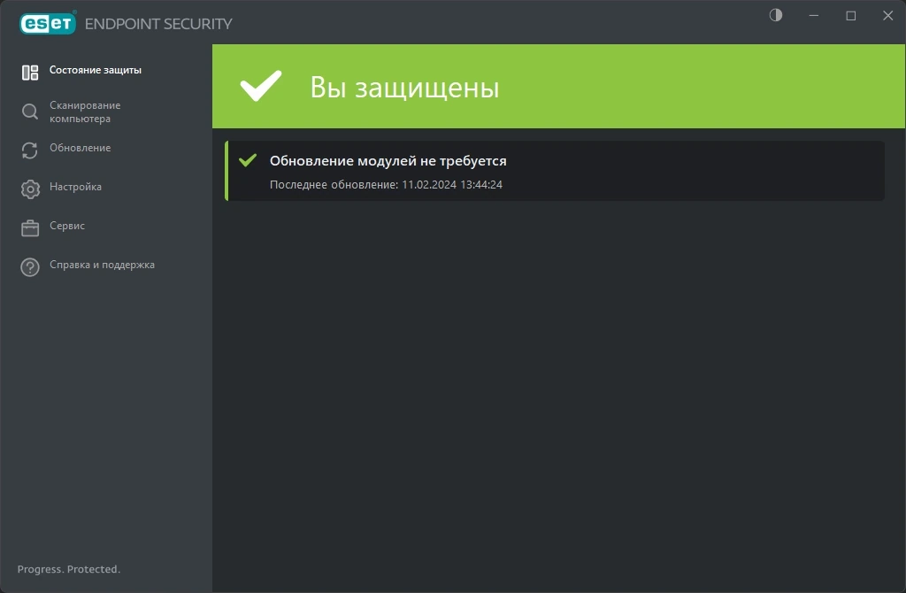 Антивирус - ESET Endpoint Antivirus / ESET Endpoint Security 11.0.2032.0 (11.02.2024) — изображение 2
