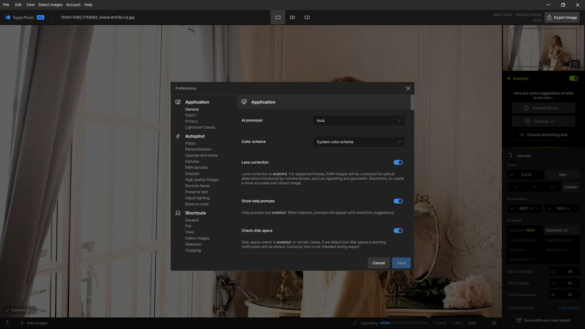 Оптимизация качества фото Topaz Photo 1.0.1 by KpoJIuK — изображение 2