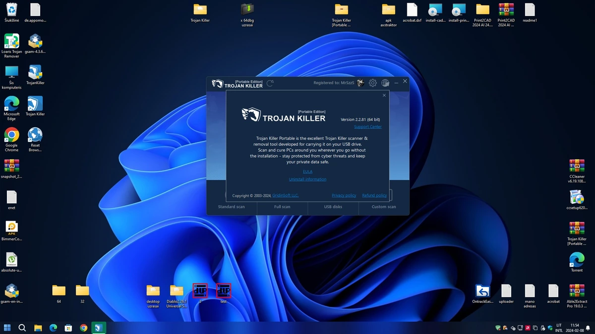 Антивирусный сканер - Trojan Killer [Portable Edition] 2.2.81 [MrSzzS] — изображение 2