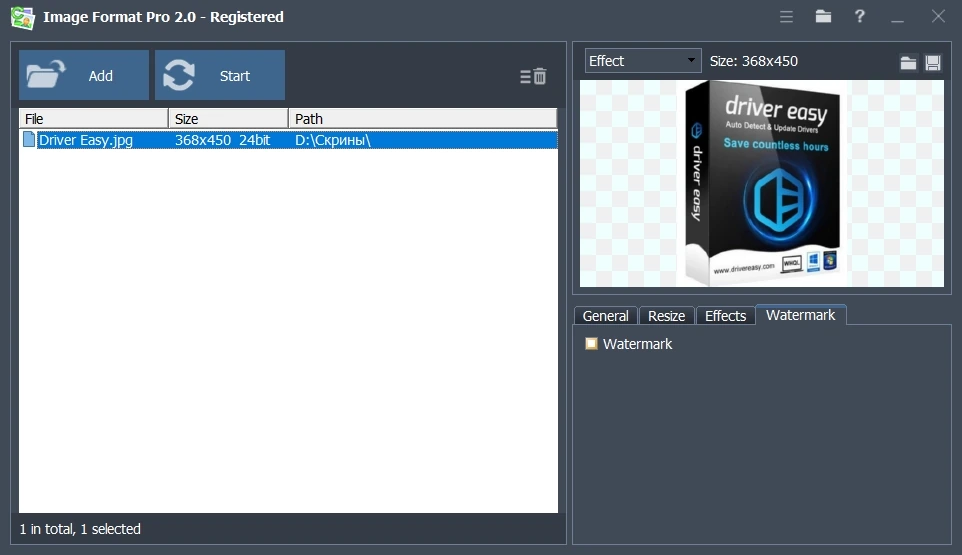 Пакетное преобразование изображений Image Format Pro 2.0.0.0 Полная + Портативная версии by elchupacabra — изображение 2
